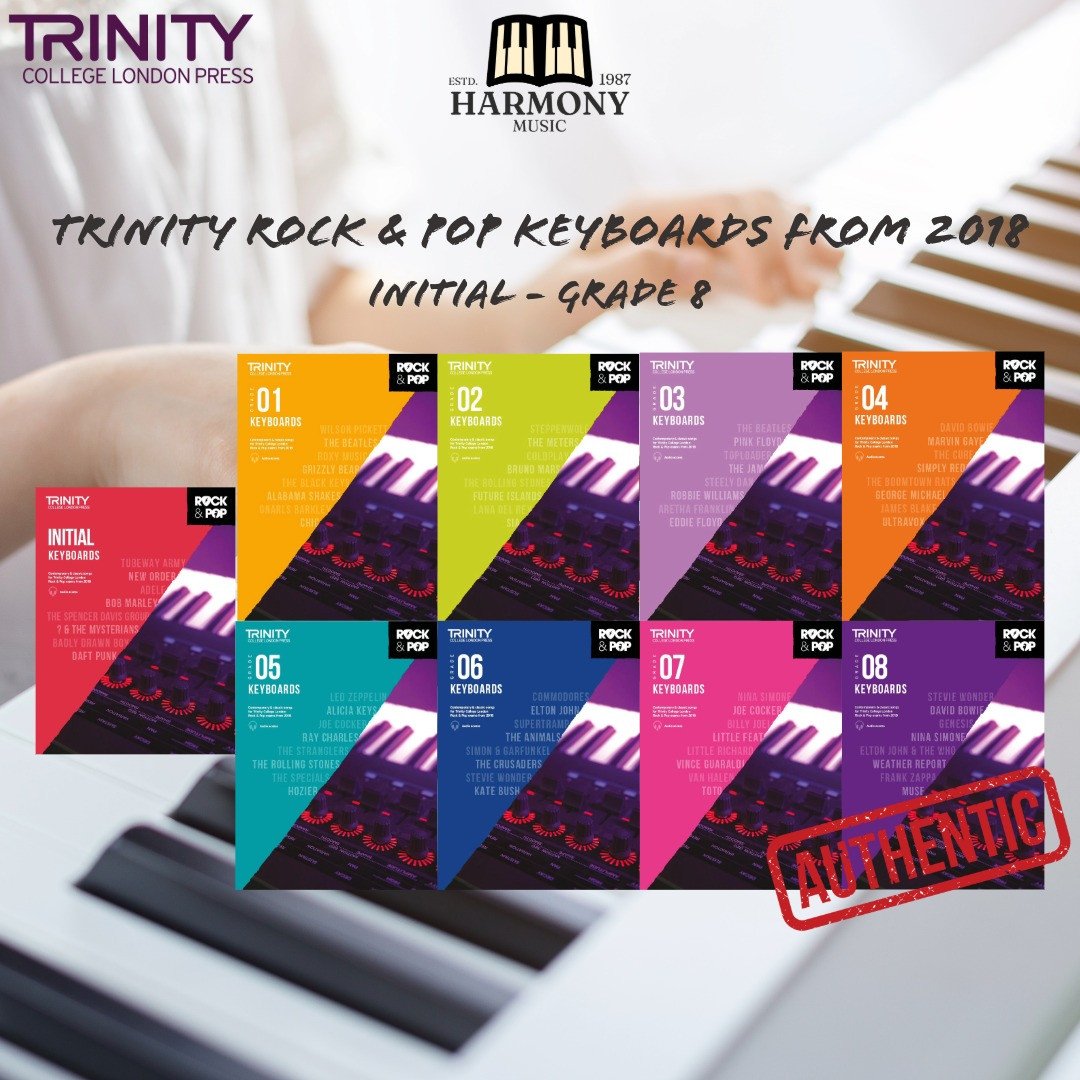 TRINITY | Rock & Pop Keyboard from 2018