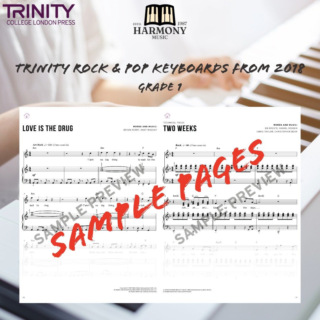TRINITY | Rock & Pop Keyboard from 2018 - Image 2