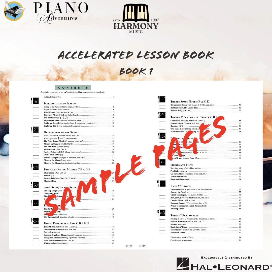 FABER | Accelerated Piano Adventures (Lesson Book) - Image 2