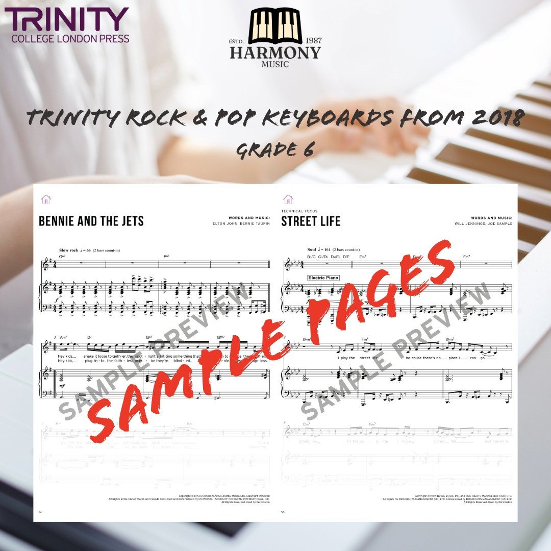 TRINITY | Rock & Pop Keyboard from 2018 - Image 7