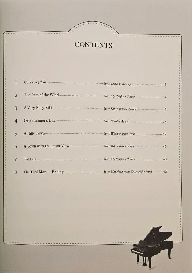 STUDIO GHIBLI RECITAL REPERTOIRE FOR PIANO DUET INTERMEDIATE - Image 2