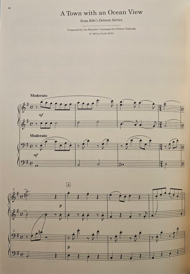 STUDIO GHIBLI RECITAL REPERTOIRE FOR PIANO DUET INTERMEDIATE - Image 5