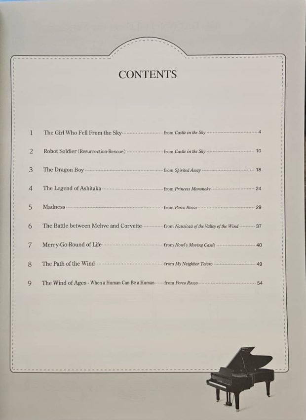 STUDIO GHIBLI RECITAL REPERTOIRE FOR PIANO DUET ADVANCED - Image 2