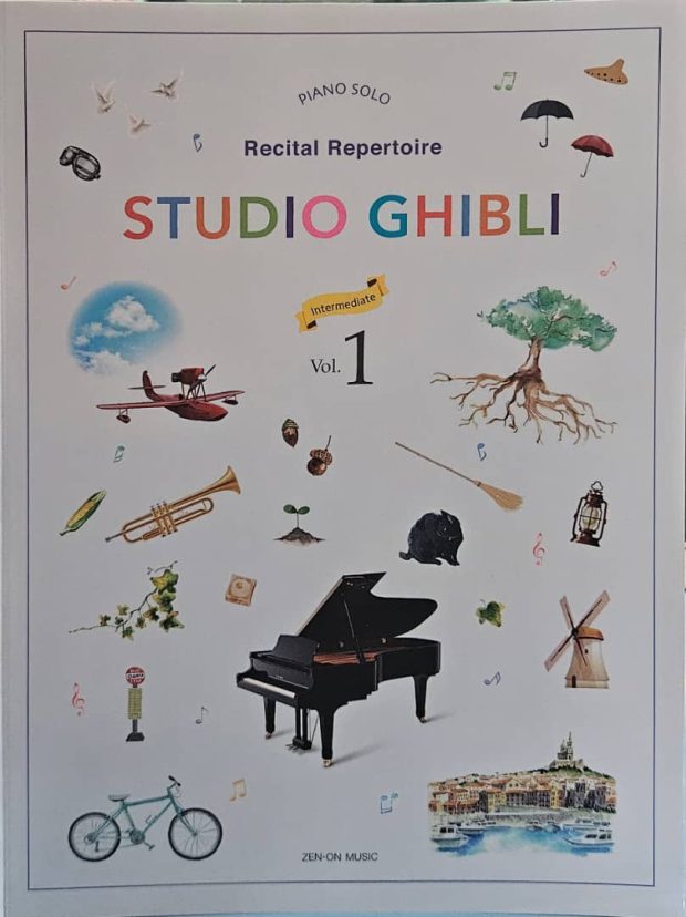 STUDIO GHIBLI RECITAL REPERTOIRE FOR PIANO SOLO INTERMEDIATE VOL. 1