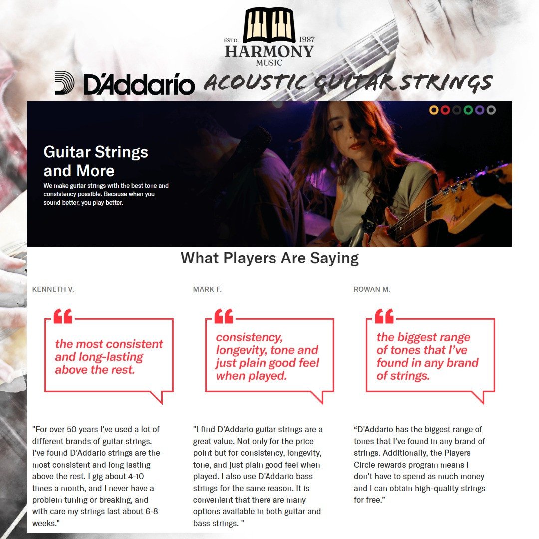 D'ADDARIO | Acoustic Guitar String - Image 6